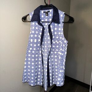 Forever 21 Mandala Print Sleeveless Shirt/blouse